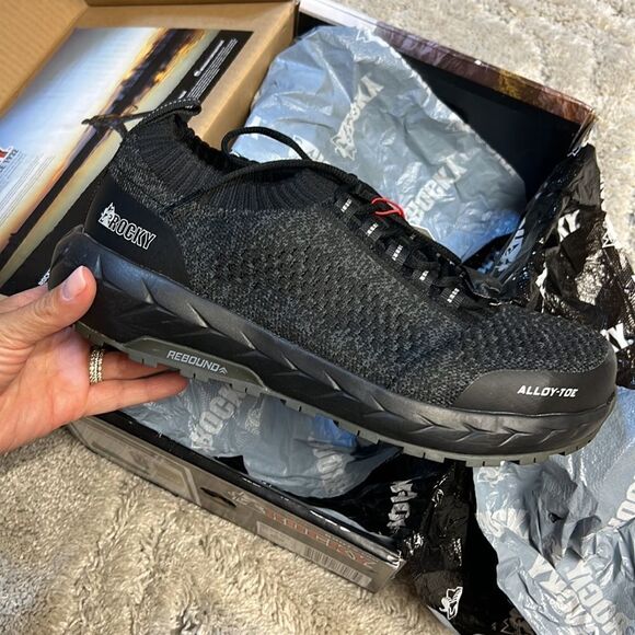 Rocky WorkKnit LX Alloy Toe Athletic Work Shoe - Picture 4 of 7